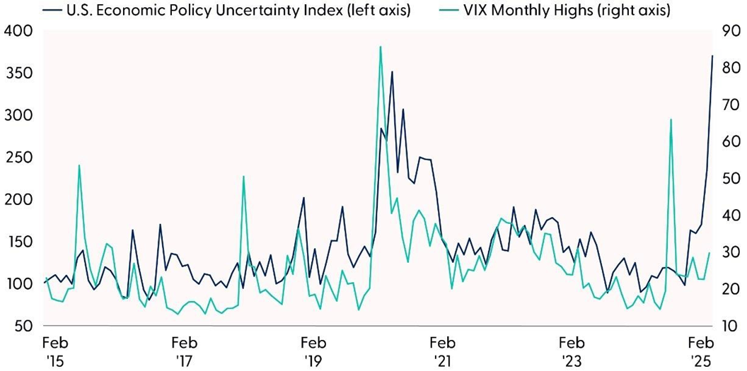 Uncertainty Breeds Volatility