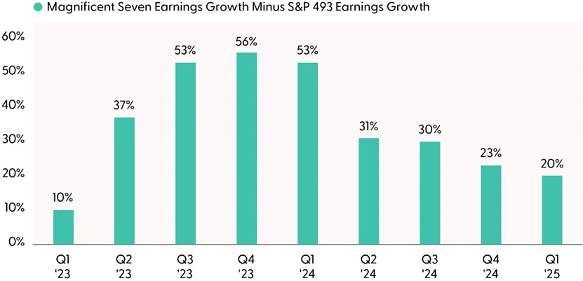 Mega Cap Technology Earnings Growth Continues